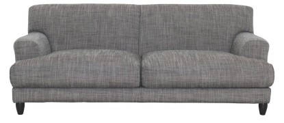 Серый тканевый диван